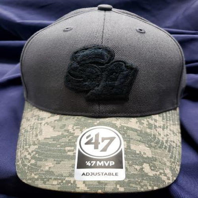 San Antonio Missions '47 MVP Digi Camo Visor Cap