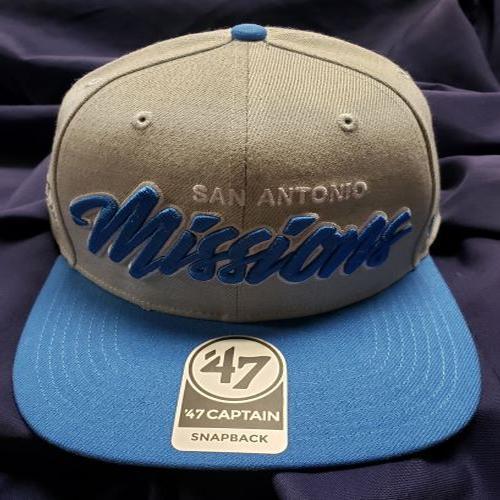 San Antonio Missions '47 Captain Script Cap