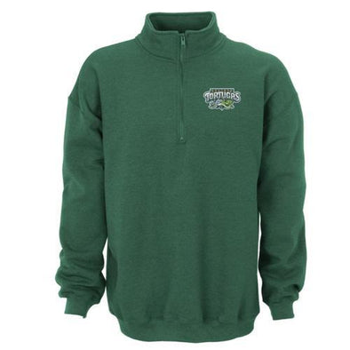 DAYTONA TORTUGAS VANTAGE APPAREL MOSS GREEN QUARTER ZIP HEAVY BLEND SWEATSHIRT