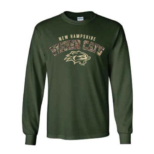 New Hampshire Fisher Cats Mossy Oak Long Sleeve