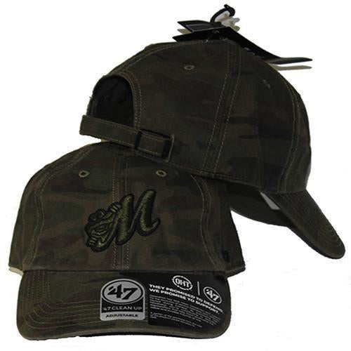 Montgomery Biscuits Movement Clean Up Camo Hat