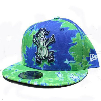 Wilmington Blue Rocks Mr. Celery Tie-Dye Fitted Cap