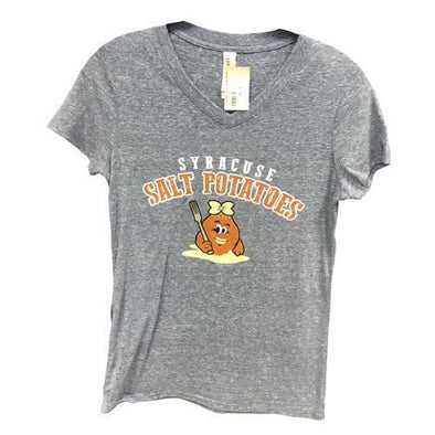 Syracuse Mets Blue Ms. Salt Potato Ladies T-shirt
