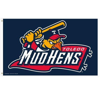 Mud Hens 3'x5' Flag