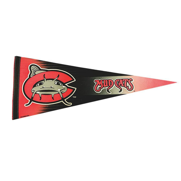 Carolina Mudcats Felt Pennant