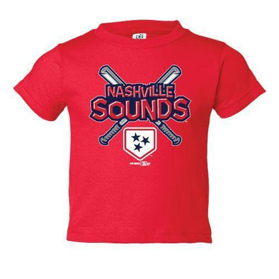 Nashville Sounds Infant Red Sydney Tee