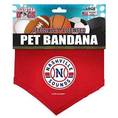 Nashville Sounds Red Dog Bandana