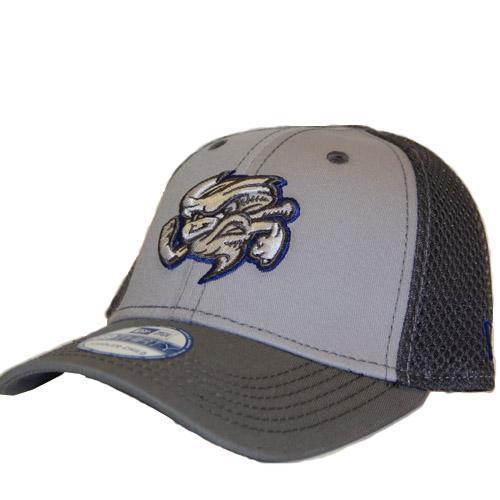 Omaha Storm Chasers New Era 39Thirty Greyed Out Neo Hat