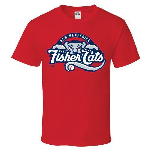 New Hampshire Fisher Cats Youth Primary Logo Tee