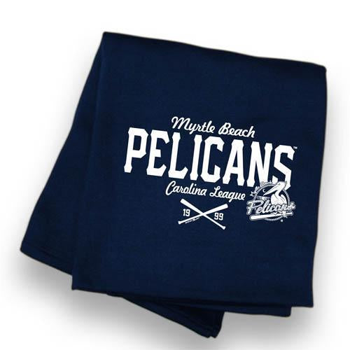 Myrtle Beach Pelicans MV SPORT BLANKET