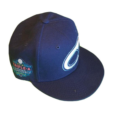 Columbus Clippers Game Worn National Championship Hat