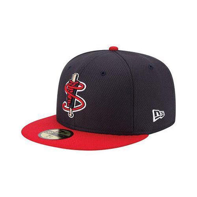 Lowell Spinners New Era Navy/Red BP 59Fifty Cap