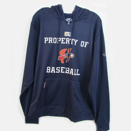 Harrisburg Senators Rawlings Navy On Field Hoodie