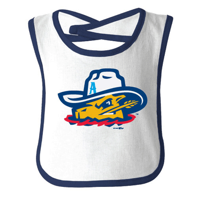 Amarillo Sod Poodles White/Navy Game Bib