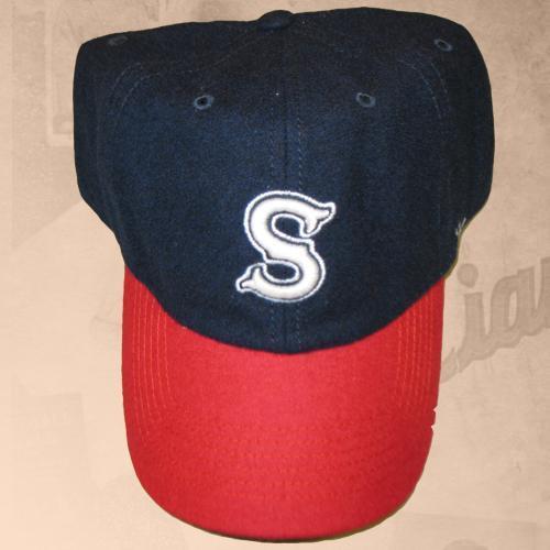 Spokane Indians Navy w/Red Adjustable Cap