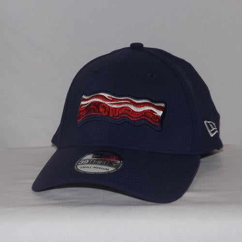 Lehigh Valley IronPigs 3930 Navy Bacon Flex Cap