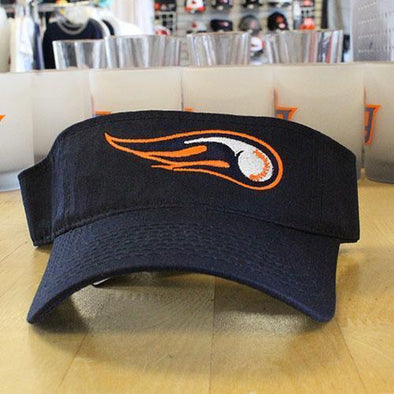 Bowling Green Hot Rods Flaming Ball Visor