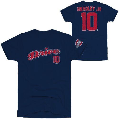 Greenville Drive Retro Brand Bradley Jr. Navy Alumni Tee