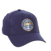 Walleye Navy Chrome Z-Fit Cap