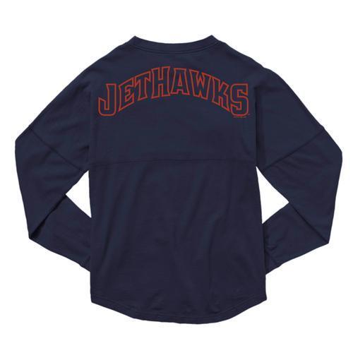 Lancaster JetHawks Navy Long Sleeve Dolman
