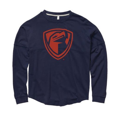 Lancaster JetHawks Navy Long Sleeve Dolman