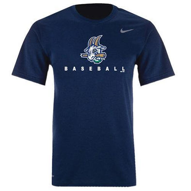 Hartford Yard Goats Nike Adult Legend Tee in Navy