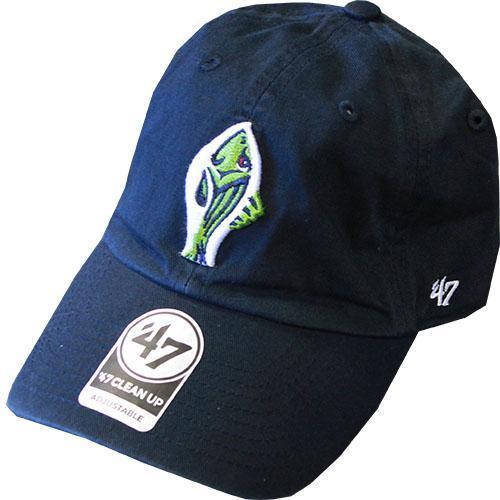Retro Fish Navy CleanUp Cap
