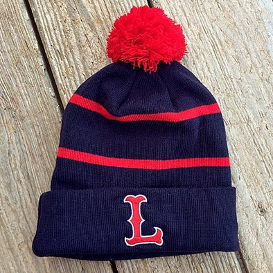 Lowell Spinners Navy Road Beanie