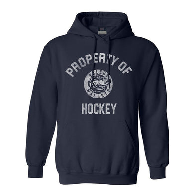 Toledo Walleye Navy Comfort Fleece Hooded Sweatshirt