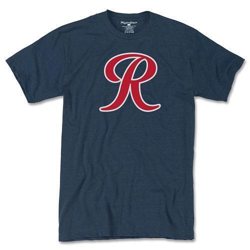 Tacoma Rainiers Navy Wright R Tee