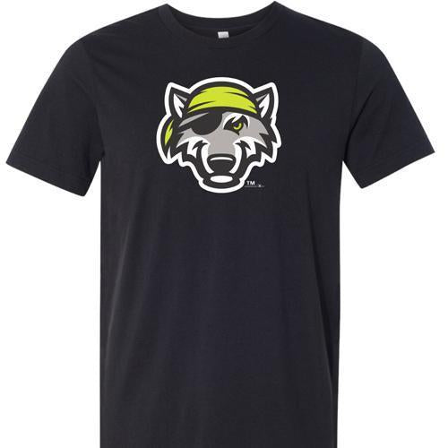 Erie SeaWolves Green Bandana Short Sleeve T-Shirt