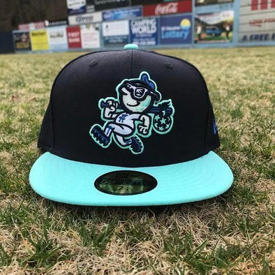Asheville Tourists Running Moon New Era