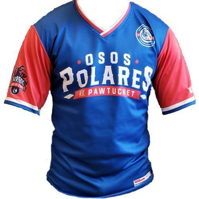 Pawtucket Red Sox Royal Authentic 2019 Osos Polares de Pawtucket Jersey