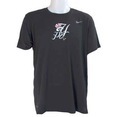 Pulaski Yankees Cap Logo Dri-Fit Nike T-Shirt - Black