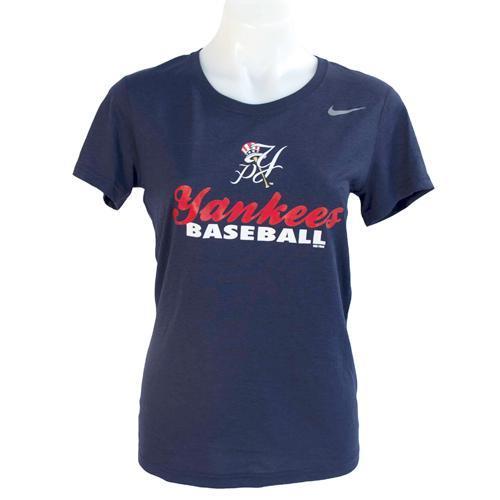 Pulaski Yankees Women's Pulaski Yankees Nike Dri-Fit T-Shirt - Navy