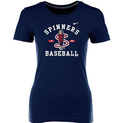 Lowell Spinners Women's Navy Bucky Tee