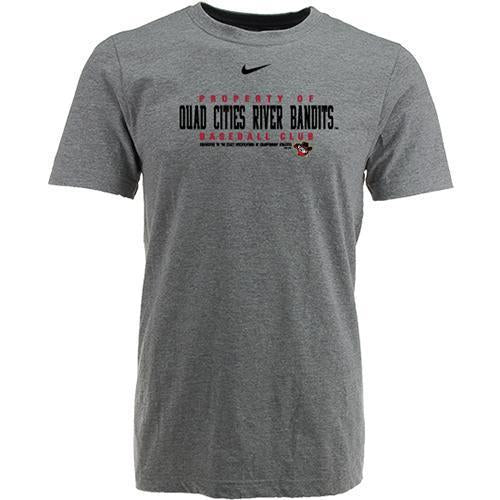 Quad Cities River Bandits Nike 19 S/S Tee