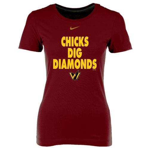 West Virginia Power Nike Chicks Dig Diamonds