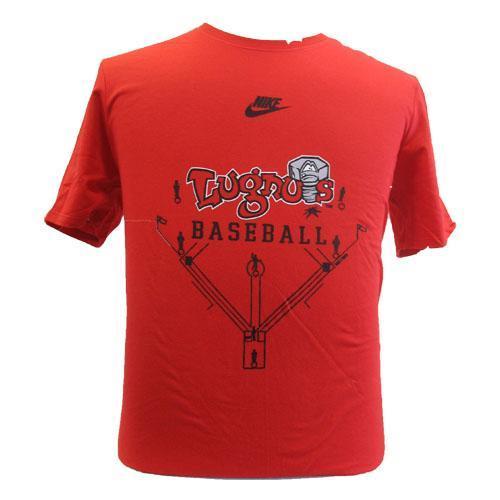 Lansing Lugnuts Nike Red Core Cotton T-shirt