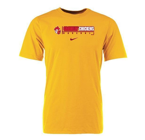 Nike Growlin' Chickens Gold Tee