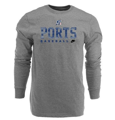 Nike Ports Grey Long Sleeve