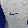 Nike - T 3/4 Sleeve Flux Henley - Road Logo - Royal / Grey