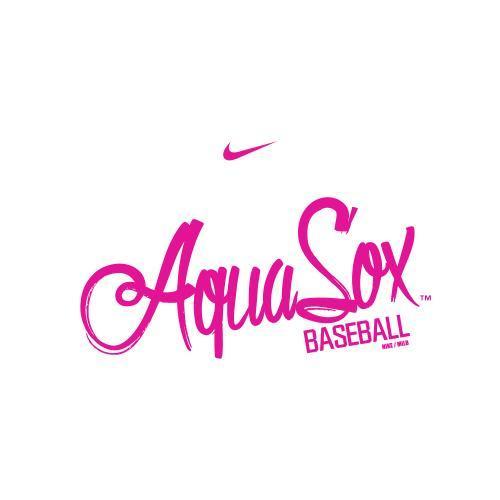 Everett AquaSox Ladies AquaSox Script Long Sleeve Shirt
