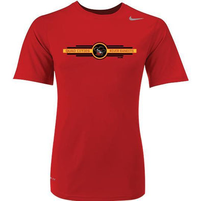 Quad Cities River Bandits Nike S/S Legend Crew Tee