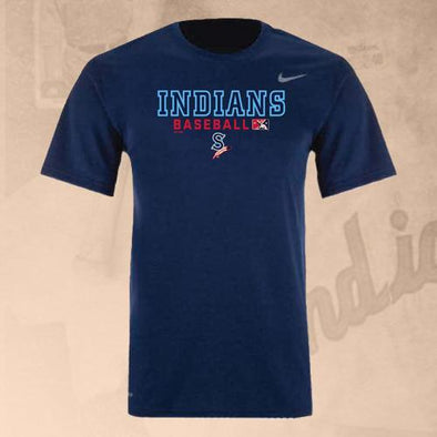 Spokane Indians Nike Navy Dri-Fit Tee