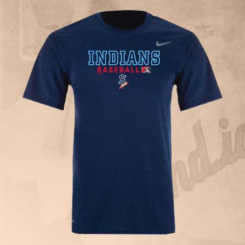 Spokane Indians Nike Navy Dri-Fit Tee