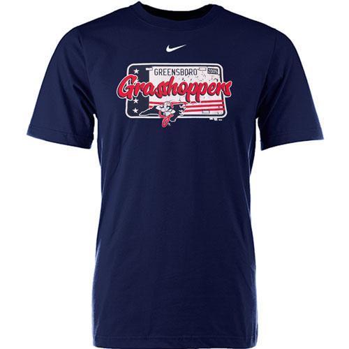 Nike Men's Stars & Stripes Navy T-Shirt