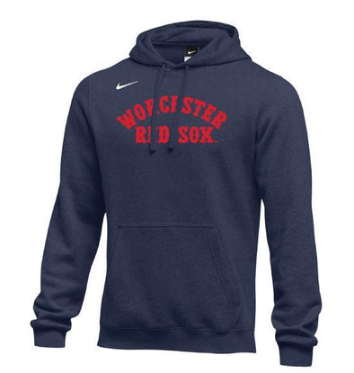 Worcester Red Sox Navy Classic Nike Club Hood