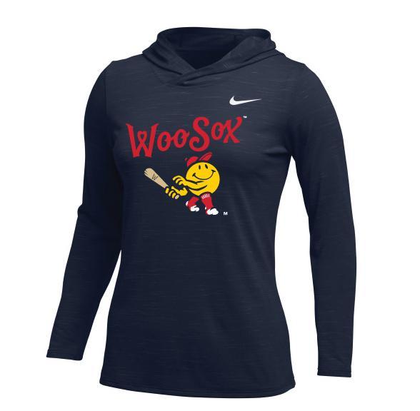 Worcester Red Sox Heathered Navy Women's Legend Hood