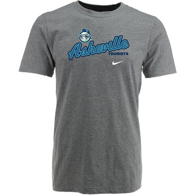 Asheville Tourists The Nike Tee Grey